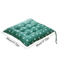 thumbnail image 3 of kladzum Square Seat Cushion Chair Pads for Kitchen Dining Chairs, Soft Chair Mat Pillow Cushions with Ties for Office Desk Living Room Chair Cushions, 3 of 6