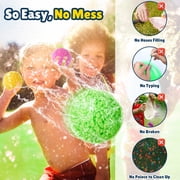 CPSYUB Refillable Reusable Water Balloons 60 Pack 2.5 Inch