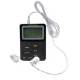 thumbnail image 3 of HLONK SH-01 Radio AM FM Multifonctionnelle avec Écouteurs Radio Rechargeable Lecteur MP3 Portable Réveil pour Marche Maison Course, 3 of 8