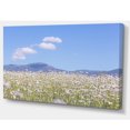 thumbnail image 2 of Chamomiles avec Collines sur Fond - Grande Impression sur Toile Fleur, 2 of 3