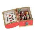 thumbnail image 4 of 1/12 Scale Miniature Christmas Chest Mini Treasure Box for Photo Props Decor, 4 of 8
