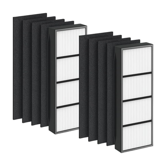 Nispira V-HEPA Replacement Filter Compatible with Finn Air Purifier OVHT9908 Part RFT9908. 2 Sets