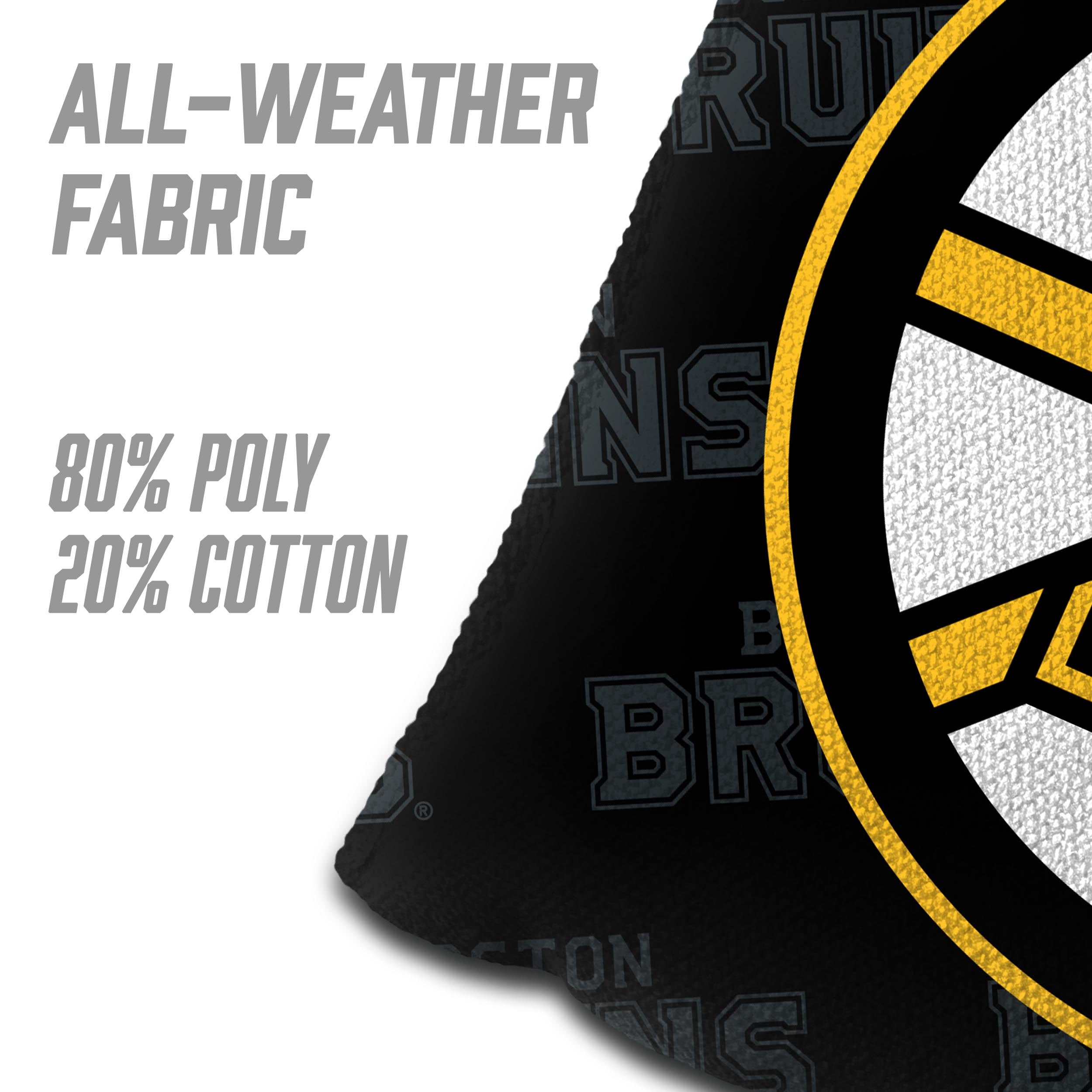 NHL Boston Bruins Cornhole Bags - 4PK - Black
