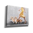 thumbnail image 2 of Epic Graffiti 'Woman With Corgi' by Svetlana Aleynikova Canvas Wall Art, 34" x 26", 2 of 8