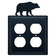 thumbnail image 3 of Village Wrought Iron EOO-14 Housse de Sortie Ours Double - Noir, 3 of 3