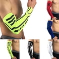 thumbnail image 1 of HEVIRGO Outdoor Sport Basketball Running Soft Elastic Protective Arm Guard Sleeve Wrap,Blue M, 1 of 10