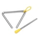 thumbnail image 3 of Campana Triángulo Triángulo de campana triangular de 4 pulgadas con mazo de metal, idiófono, percusión de acero, niños pequeños, ritmo de aprendizaje, educación temprana, instrumento musical, percusió Abody  Campana Triángulo, 3 of 6