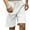 White, variant on ZZwxWA Men's Shorts Summer Sports Plus Size Workwear Shorts Male Holiday Beach Elastic Trousers Cozy Style Drawstring Clothing Breathable Quick-Dry Short Pants Casual Printed Pants Trousers