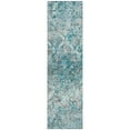 thumbnail image 2 of Addison Rugs Chantille Indoor/Outdoor Transitional Diamond Teal Washable Runner Rug, 2'3" x 7'6", 2 of 6