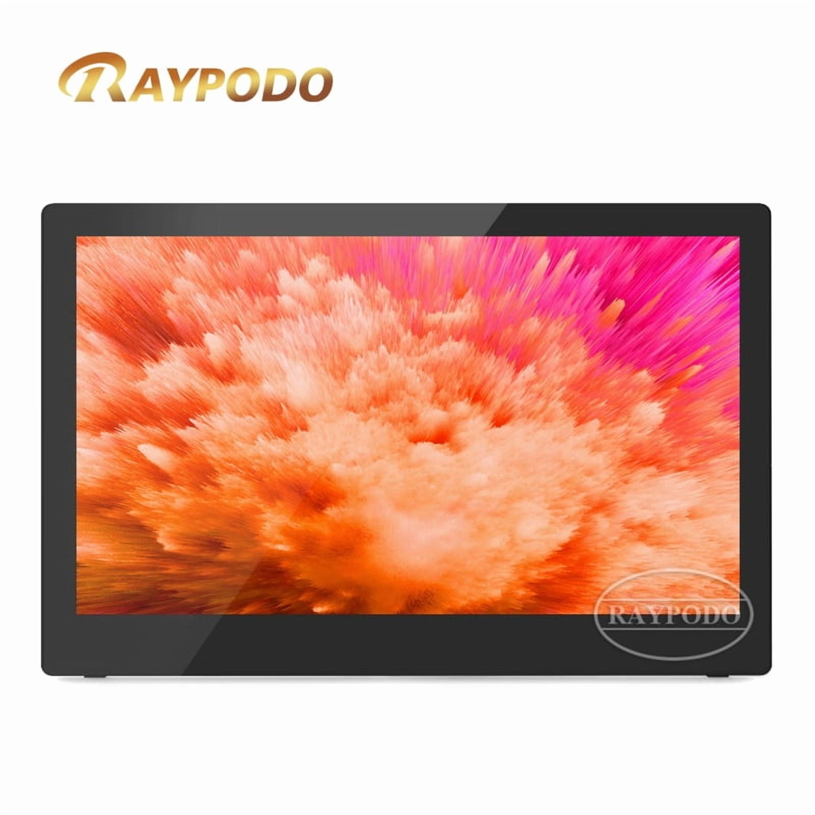 ​​Raypodo 18.5 Inch Android 11 Digital Signage Player - RK3566 Quad-Core Tablet with 10-Point Capacitive Touch Screen, VESA Mount & Adjustable Stand​​