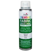 Tulip Color Shot Instant Fabric Spray Paint, 3 fl. Oz. Green, Quick Dry and Permanent