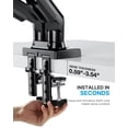 thumbnail image 4 of Soporte doble para pantallas HUANUO totalmente ajustables de 13 a 32 pulgadas, 4 of 7