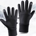 thumbnail image 2 of Guantes Cálidos De Invierno Pantalla Táctil Deportes Guantes A Prueba De Viento Guantes De Ciclismo Impermeables Y Antideslizantes Para Senderismo Y Esquí Vogacara OD016474-03, 2 of 6