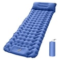 thumbnail image 3 of Sentmoon Beach Accessories Must Haves Holiday Step On Inflatable Sleeping Pad Outdoor Proof Sleeping Pad Camping Portable Nap Cushion, 3 of 7