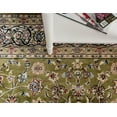 thumbnail image 4 of Unique Loom Leeds Narenj Rug Green/Beige 5' 1" x 8' Rectangle Floral Traditional Perfect For Living Room Bed Room Dining Room Office, 4 of 6
