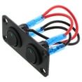 thumbnail image 2 of MRLESS Waterproof Marine Rocker Switch Panel with On Off Toggle for RV, Boat, Marine, and Automotive Use, 2 of 8