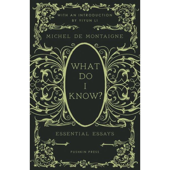 Pre-Owned What Do I Know?: Essential Essays (Hardcover) 1782278818 9781782278818