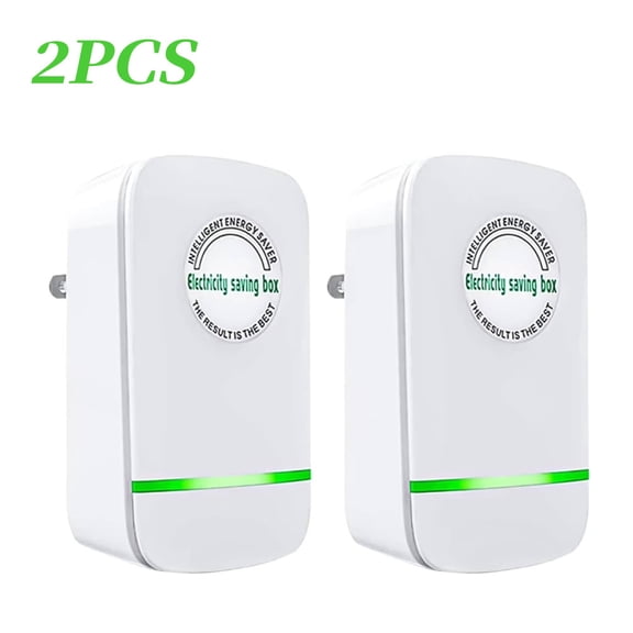 2 Pack Energy Saving Device,Electricity Saving Box Household,Energy saver plug in,Electricity Saving Device Us Plug 90V-250V 30KW Power Saving High Efficiency