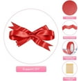 thumbnail image 3 of JUMRHFAN Satin Ribbon Red, 20 mm Red Gift Ribbons Wide, 22 m Decorative Ribbon, Decorative Ribbon for Gift Wrapping, Bridal Bouquet, Crafts, Birthday Decoration, 3 of 8