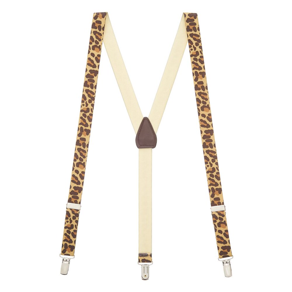 SuspenderStore Suspender Store Animal Print YBack ClipEnd