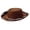 Coffee, variant on Xudanell Child Brown Cowboy Hat for Toddlers & Felt Cowboy Hat for Boys & Girls Ages 4 5 Year Old Halloween