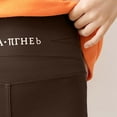 thumbnail image 4 of Gubotare Biker Shorts Girls Girls Volleyball Shorts Dance Athletic Shorts Kids Bike Shorts 3-16 Years (Coffee, Size 3-4 Years), 4 of 7