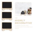 thumbnail image 2 of Weiweiguan 10pcs Mini Chalkboards Desktop Message Boards Decorative Wedding Adornments, 2 of 6