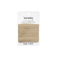 thumbnail image 2 of Tan Flat Suede Lace by Bead Landing – 3.1mm Leather Cord for Stringing - Braiding & Jewelry Making - 8 yd Length - 12 Pack, 2 of 2