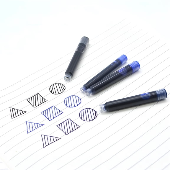 CCOCC Fountain Pen Ink Cartridges Refill Short Cartridges Office Supplies for Calligraphy Pen and Fine Writing