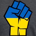 thumbnail image 3 of CafePress - Stand With Ukraine T Shirt - Womens Tri-blend T-Shirt, 3 of 4