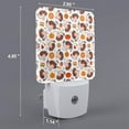 thumbnail image 2 of Fuzoiu Turkey And Thanksgiving2 Print Dusk to Dawn LED Night Light with Light Sensor, Energy-Efficient Touch-Safe Night Lamp for Home, Office, and Kids' Rooms-EU, 2 of 7