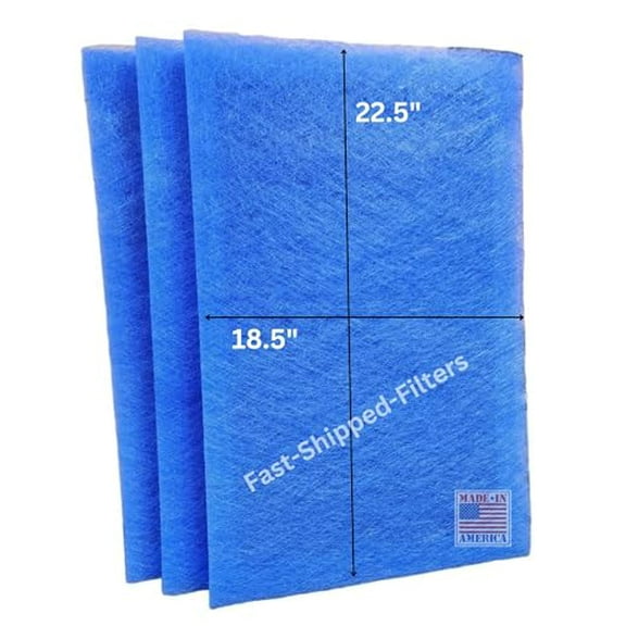 Fast-Shipped-Filters 3 Pack 20x25 Replacement Filter Pads Compatible with Captura Air Cleaner 20x25 Refill
