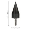 thumbnail image 2 of WRITWAA Log Splitter Tool 1 Set Steel Wood Splitting Bit Assorted Color 30cm, 2 of 6