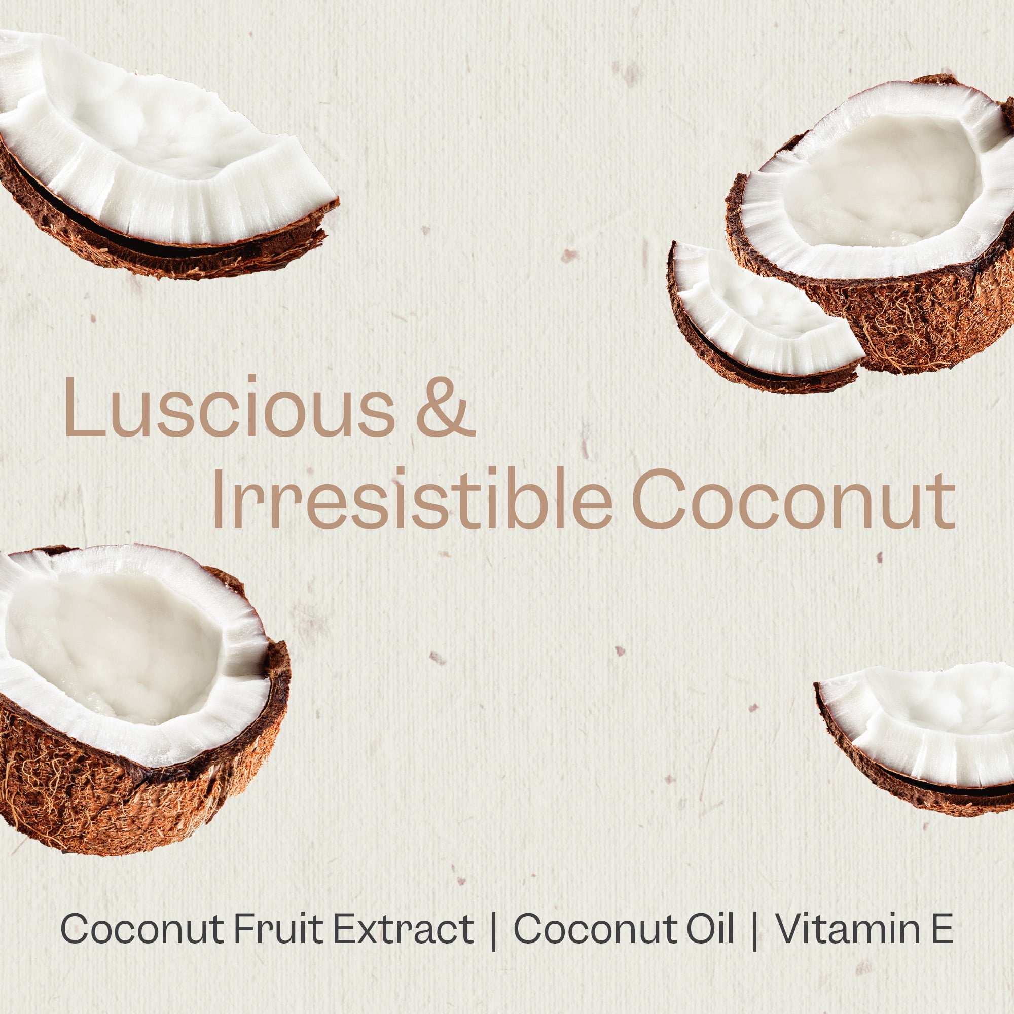 Renpure Coconut Cream and Vitamin E Nourishing Leave-In Conditioner, for All Hair Types, 8 oz
