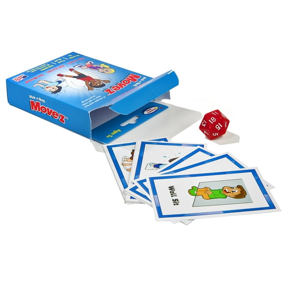 Kenson Kids Pick n Roll Movez, Exercise Game, Perfect for Rainy Days, Home & Classroom, Preschool & Kids of All Ages.