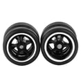 thumbnail image 1 of ZOUBAOQ Modèle en Alliage 1/64 Moyeu de Roue Modifié Roues pour avec Pneu en Caoutchouc Voiture Hot Wheels, 1 of 8