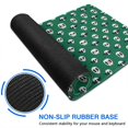 thumbnail image 6 of Long Mouse Pads for Desk,Green Skull Bat Pattern Desk Mats on Top Of Desks, Desk Mouse Pad Extra Large with 3mm Non-Slip Base and Stitched Edge for Gaming,Office,Work,Home 47.3"x23.6", 6 of 6
