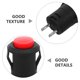 thumbnail image 3 of IDEANATEGRATE 12Ud Botón Auto Rojo Para Panel Con Iluminación LED Y Montaje Fácil Para Uso Eléctrico, 3 of 6