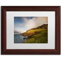 Trademark Fine Art 'Spellbound' Canvas Art by Philippe Sainte-Laudy, White Matte, Wood Frame