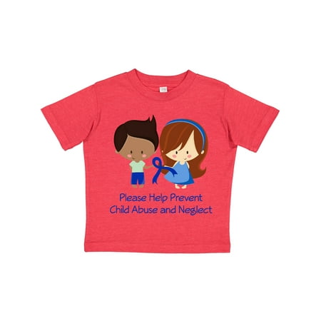 

Inktastic Child Abuse Prevention Support Gift Toddler Boy or Toddler Girl T-Shirt