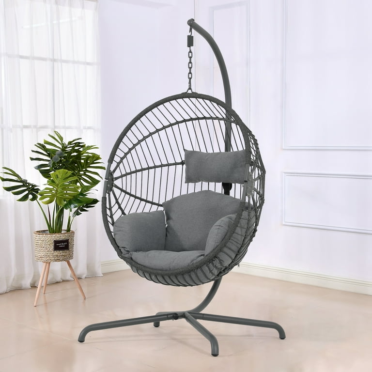 Chair With Argos Swinging Egg Chair COBANA Hanging Egg Chair With