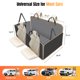 thumbnail image 4 of Funda para Asiento de Coche para Perros Lekespring para Asiento Trasero con Fondo Rígido Gris, 4 of 8