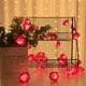 thumbnail image 2 of Decoración para bodas y festivales: crea un ambiente encantador con luces LED de cadena con rosas rojas románticas, 2 of 2