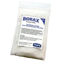 Borax Flux 1 Pound Melting Gold Silver Crucible Glaze Jewelry