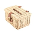 thumbnail image 4 of Caja dispensadora de pañuelos rectangular con tapa abatible y soporte para pañuelos faciales 21CMX15CMX11CM, 4 of 9