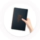 thumbnail image 5 of unbranded Planificador De Agenda Diaria Azul Oscuro Con Compacto Y Soporte Para Productividad, 5 of 6