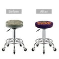 thumbnail image 5 of Susaid Mardi Gras2 Print Elastic Bar Stool Cover Personalized Washable Stool Cover for Barbershop Home Bar Kitchen-14 inch, 5 of 7