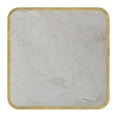 thumbnail image 5 of Beaumont Lane Traditional Outdoor Teak And Marble Coffee Table - Natural, 5 of 6