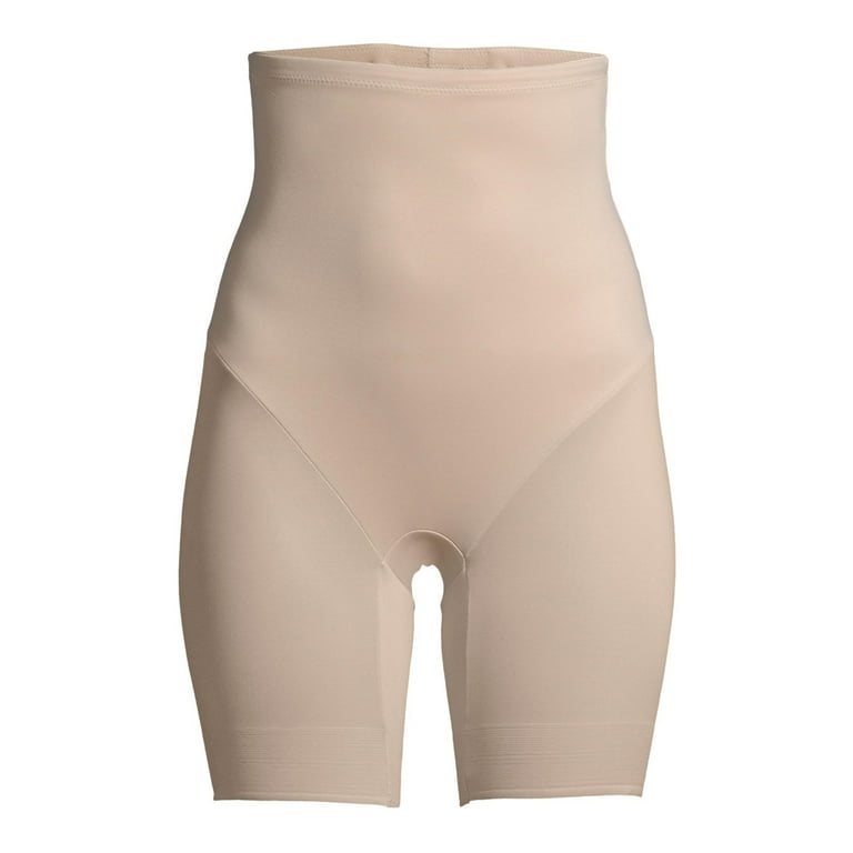 Cupid Women's Extra Firm Control Triple-Ply High Waist Thigh