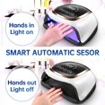 thumbnail image 3 of Lámpara LED UV para secado de uñas, lámpara de manicura con función de memoria, pantalla LCD, profesional, herramientas de Salón de Arte de uñas, 3 of 4